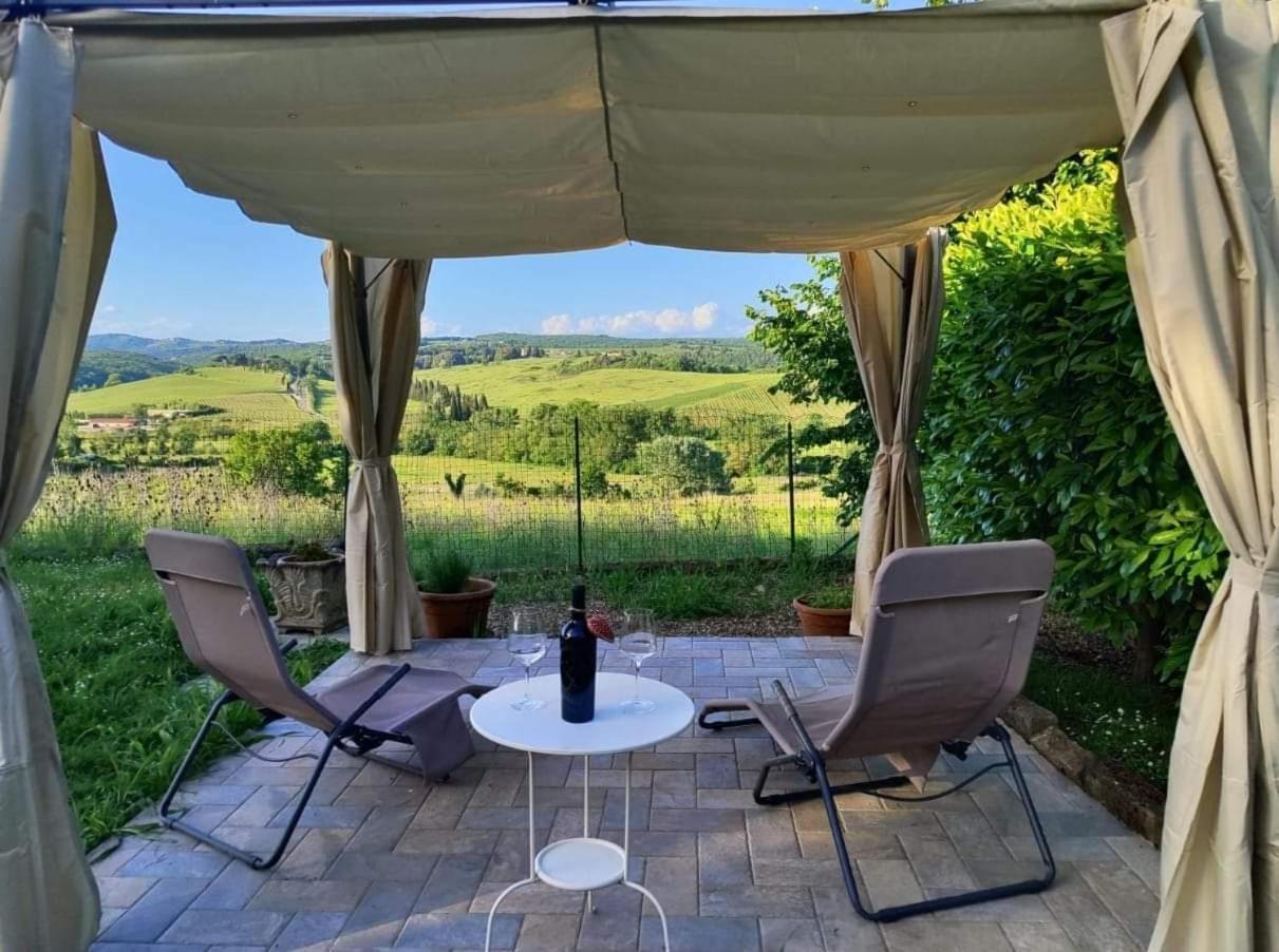 Апартаменты Il Giardino Del Chianti Сиена Экстерьер фото